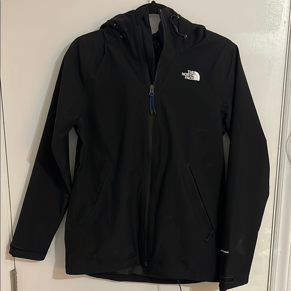 NWOT, The North Face Black Hooded Jacket